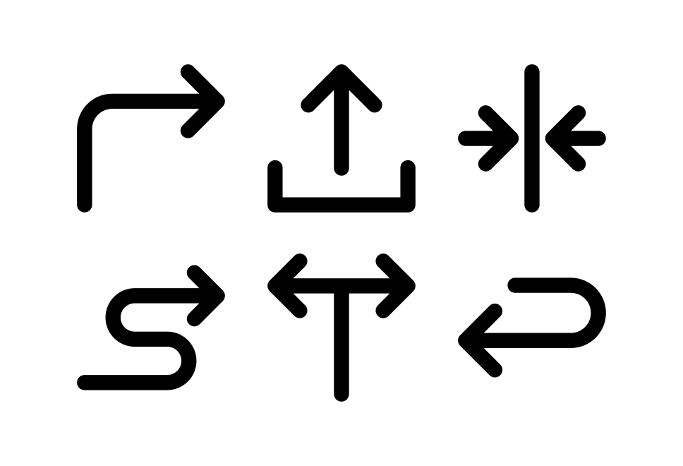 Arrow Sign Large Set Preview