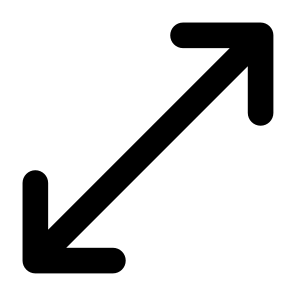 Expand, Arrows, Direction, Interface, Large, Orientation, Multimedia Option icon