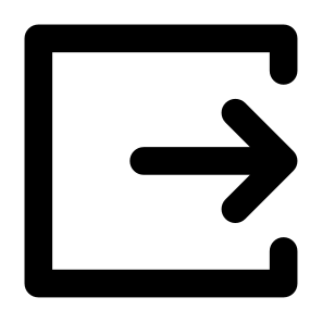 Export, Arrows, Share, Send, Right Arrow, Exportation icon