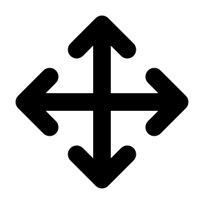 Movement, Arrows, Left, Right, Down, Move, Up icon