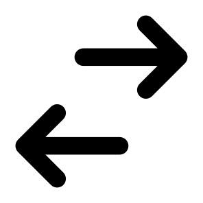Transfer, Arrow, Left, Right, Direction, Bidirectional, Exchange, Left And Right Arrows, Reverse, Before icon