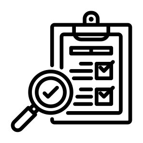 Audit, Analysis, Report, Research, Analytics, Search icon