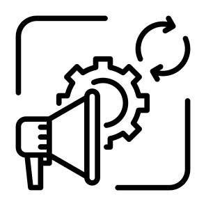 Marketing Automation, Social Media, Digital,  Marketing, Campaign,  Promotion icon