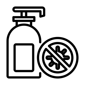 Antiseptic, Antibacterial, Hydroalcoholic, Bottle, Hand Sanitizer   icon