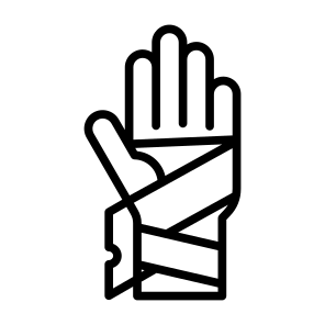 Bandage, Injury, Broken Hand, Wounded, Healthcare, Medical, Anatomy  icon