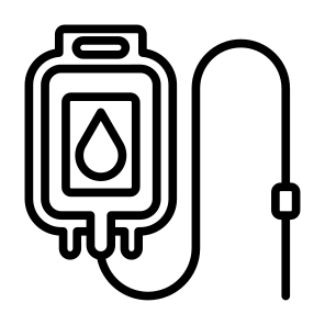 Blood Bag, Transfusion, Iv Bag, Medicine Dropper, Perfusion icon