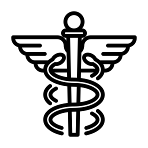 Caduceus, Doctor, Cane, Medical, Serpents  icon