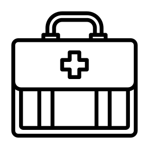 First Aid Kit, Health, Medical, Medicine, Hospital, Emergency, Health Care,  icon