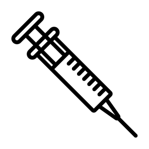 Injection, Syringe, Medicine, Drugs, Anesthesia   icon