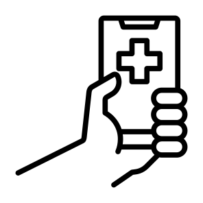 Medical App, App, Registration, Health Check, Healthcare, Medical, Mobile Phone icon