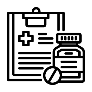 Medical Prescription, Pills, Prescribe, Medicine, Checkup  icon