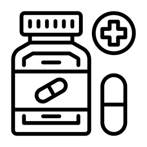 Medicine, Bottle, Pharmacy, Drug, Capsule  icon