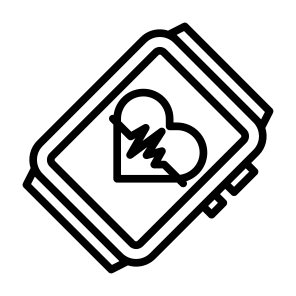 Smartwatch, Wearable, Electronics, Heart Rate, Watch, Health, Technology  icon