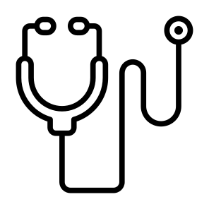 Stethoscope, Medical Tool, Medical Equipment, Physician, Phonendoscope  icon