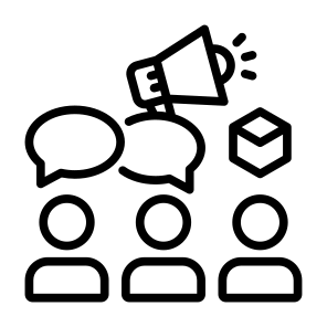 Brand Engagement, Marketing, Experience, Branding, Popularity  icon