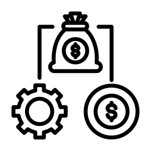 Expense, Cost, Fund, Structure, Balance icon