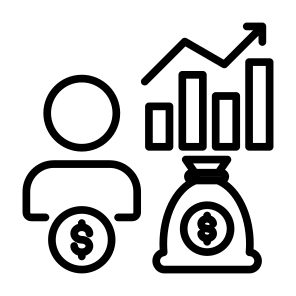 Investor, Money, Venture, Profit, Investment icon