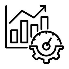 Key Performance Indicator, Performance, Marketing, Speedometer, Statistics  icon