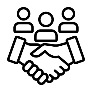 Relationship, Customer, Client, Cooperation, Partnership icon