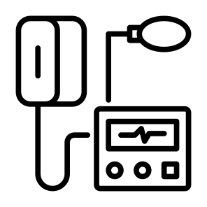 Blood Pressure Meter, Medical Tool, Medical Equipment, Sphygmomanometer, Tensiometer  icon