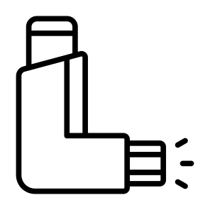 Inhaler, Asthma, Inhalator, Breathing, Medicine  icon