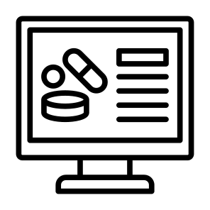 Online Pharmacy, Commerce, Medicine, Drugs, Pills, Pharmacy icon