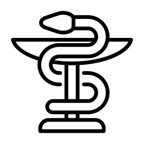 Pharmacy, Medicine, Caduceus, Medical, Caduceus Sign icon