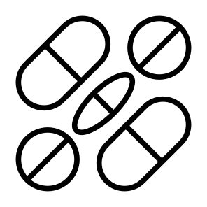 Pills, Medicine, Healthcare And Medical, Supplement, Drugs icon