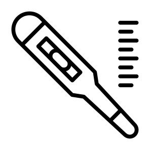 Thermometer, Health, Temperature, Fever, Illness icon