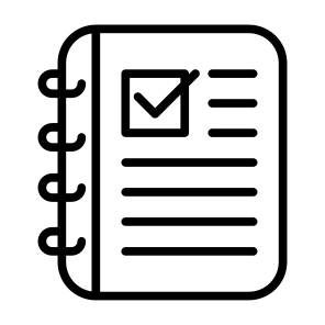 Agenda, Notebook, Task, Planning, Checklist icon
