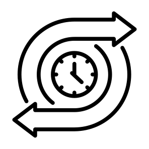 Cycle, Clock, Gears, Timer, Process icon