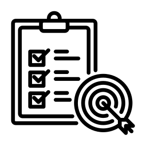 Goal, Target, Aim, Objective, Dartboard icon