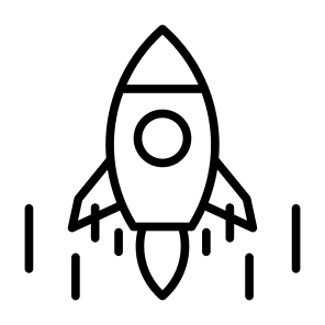 Launch, Rocket, Startup, Space Shuttle, Boost icon