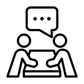 Meeting, People, Talk, Communications, Discussion icon