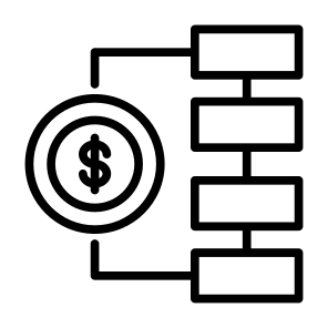 Planning, Money, Dollar, Management, Cost icon