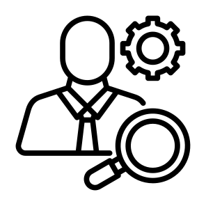 Recruitment, Magnifying Glass, Human Resources, Chosen, Search icon