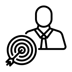 Target, User, Goal, Success, Mission icon