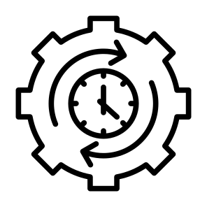 Timer, Clock, Process, Cycle, Duration icon