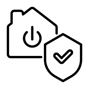 Home Security, Security, Control, Home, Protection, Safety icon