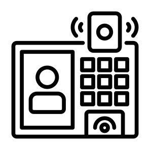 Intercom, Video, Camera, Electronics, Video Doorbell, Sensor, Wireless icon