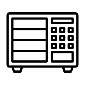 Microwave, Oven, Cooking, Electronics, Electric, Home Appliance icon