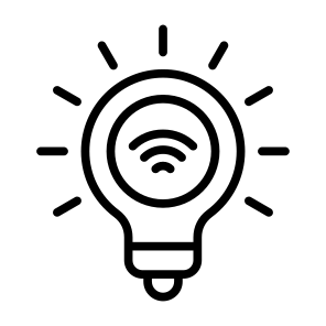 Smart Bulb, Energy, Lamp, Smart Light, Smart Control icon