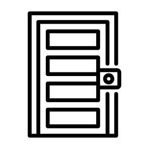 Smart Door, Door, Lock, Electronics, Smart Home, Smart Lock, Sensor icon