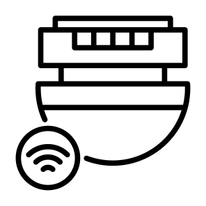 Smoke Detector, Alarm, Fire Alarm, Sensor, Fire Sensor, Wireless icon