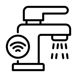Water Tap, Sink, Sensor, Water, Control, Automation, Wireless, Electronics, Plumber icon