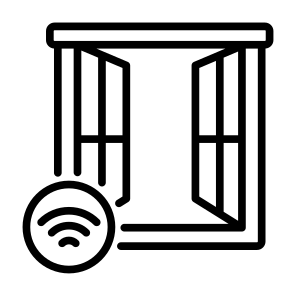 Window, Blinds, Sensor, Wireless, Smart Home icon