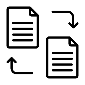 Data Exchange, Data, Document, File, Exchange, File Transfer icon