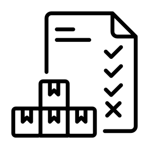 Inventory Management, Management, Supply, Checklist, Control, Product icon