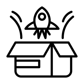 New Product, Product, Launch, Release, Boxes, Package icon