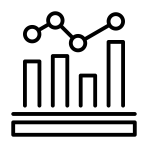 Statistics, Chart, Bar Graph, Line Chart, Analytics, Bar Chart icon